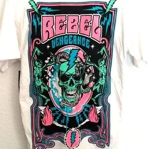 llica rebel skull Tシャツ ボックスシルエット 7746870558401887823_2048.jpg?v